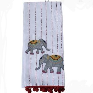 Single Elephant Decorative Tea towel